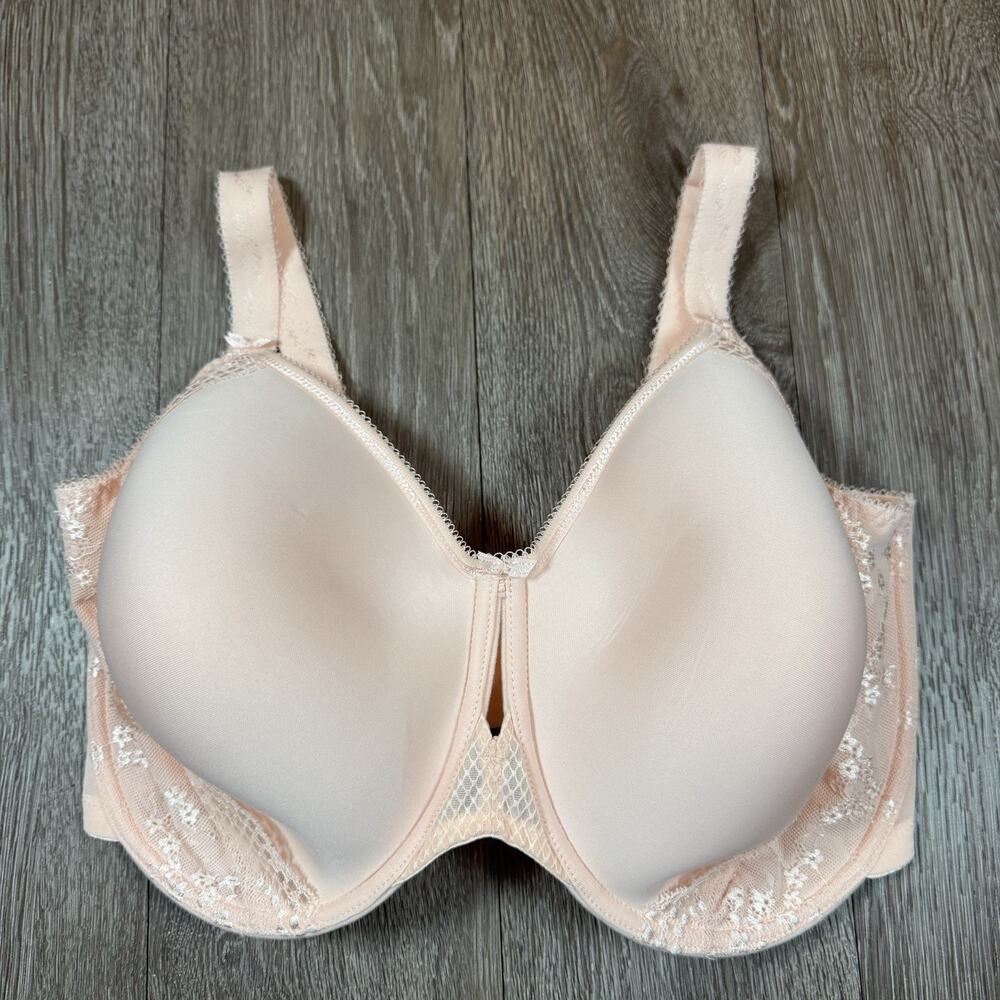 Elomi Bra 40L Pink Underwired Molded Charley T Shirt
